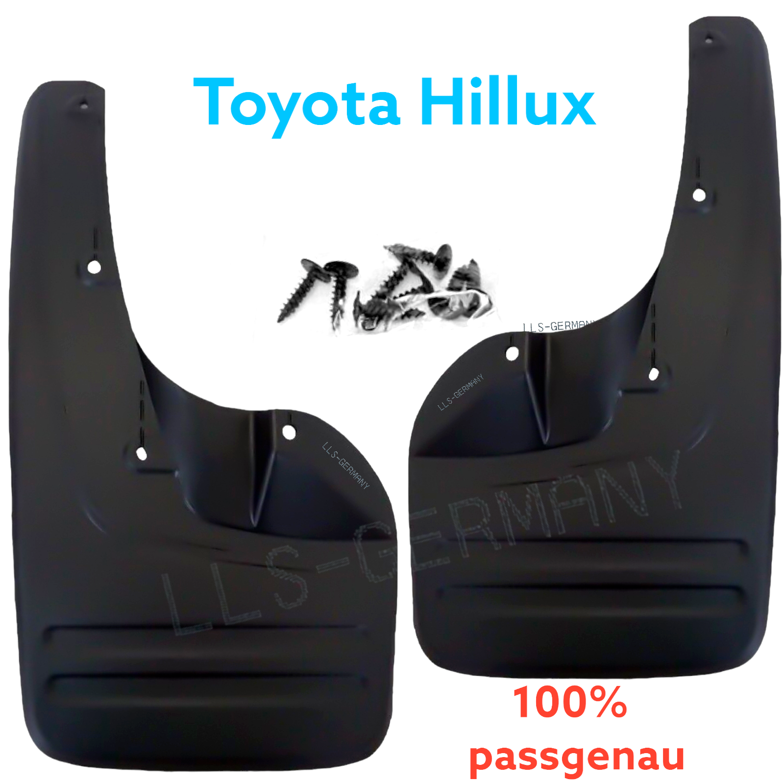 Mud Flaps For TOYOTA HILUX MK6 / VIGO 2005-2011 Front Left Right-image