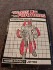 Transformers Instruction Booklet - 1984 Jetfire