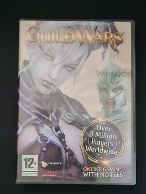 Guild Wars PC Online Videospiel mit 2 Discs doppelseitiges Poster 