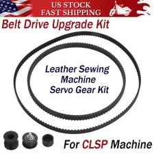 Leather Sewing Machine Servo Gear Kit For CLSP Leather Shoe Patcher Machine US