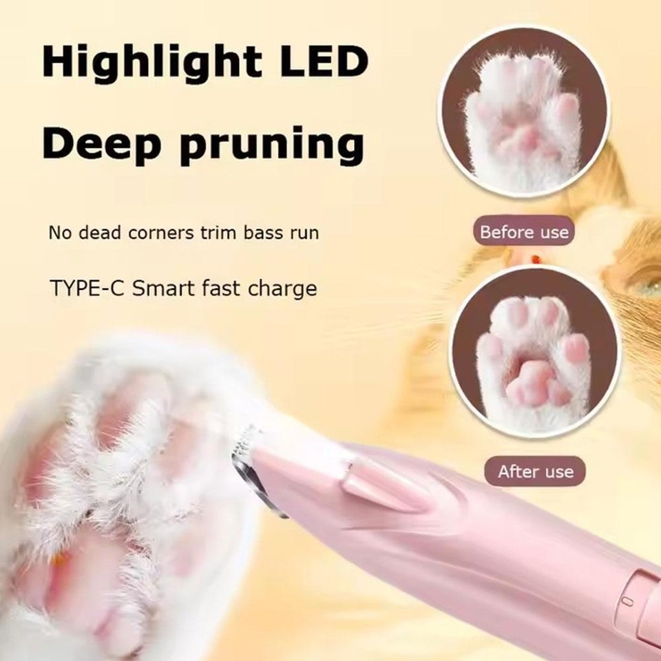New Electric Pet Nail Cordless Trimmer Pedi Paws for Dog Nail Groomer