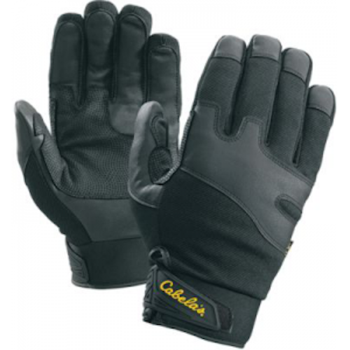 Cabela's Men's Insulated Shooting Gloves Gore-tex Thinsulate Black Hunting GTX - 第 1/7 張圖片