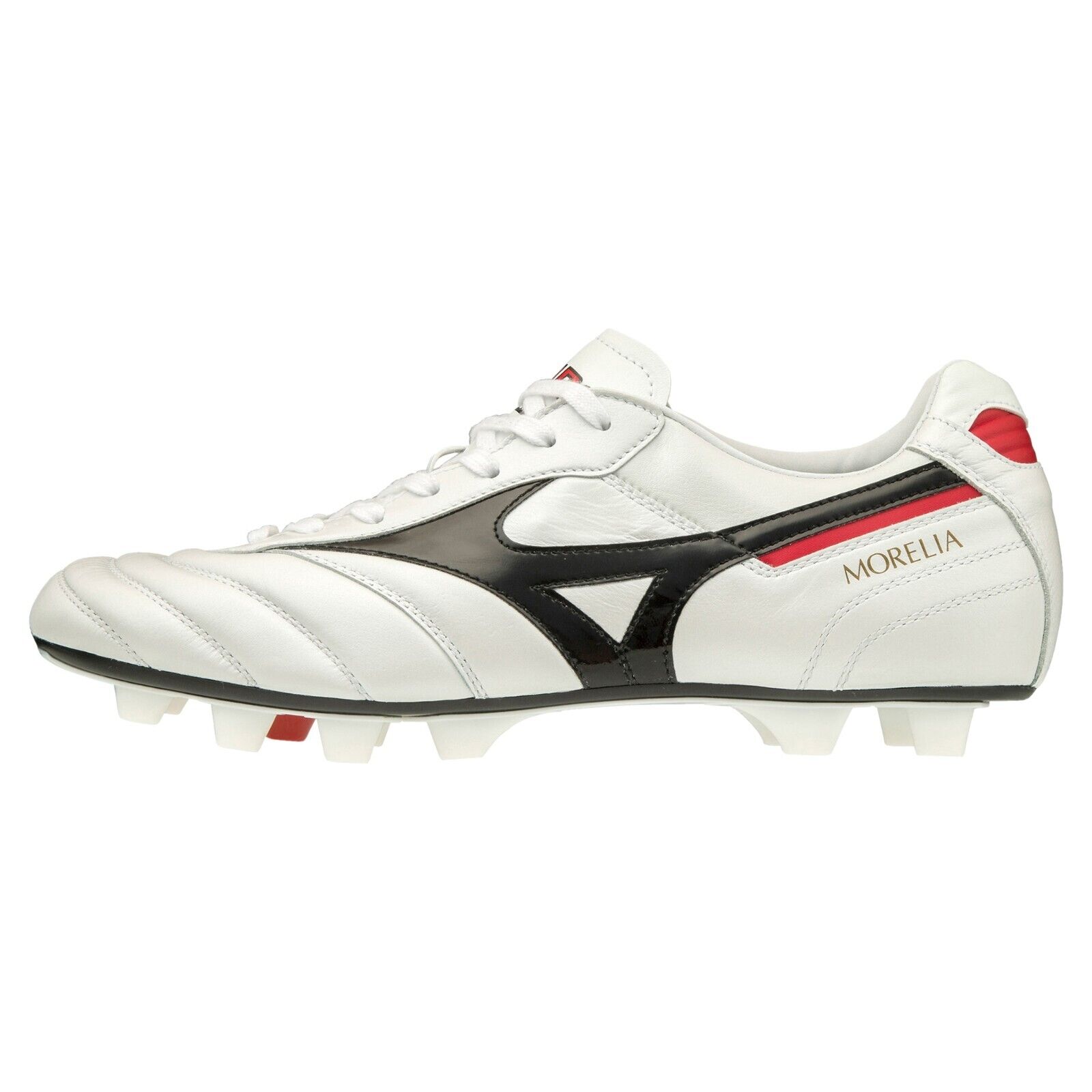 MIZUNO MORELIA II JAPAN P1GA2001 09 Width 2E Super White Pearl Black  Football