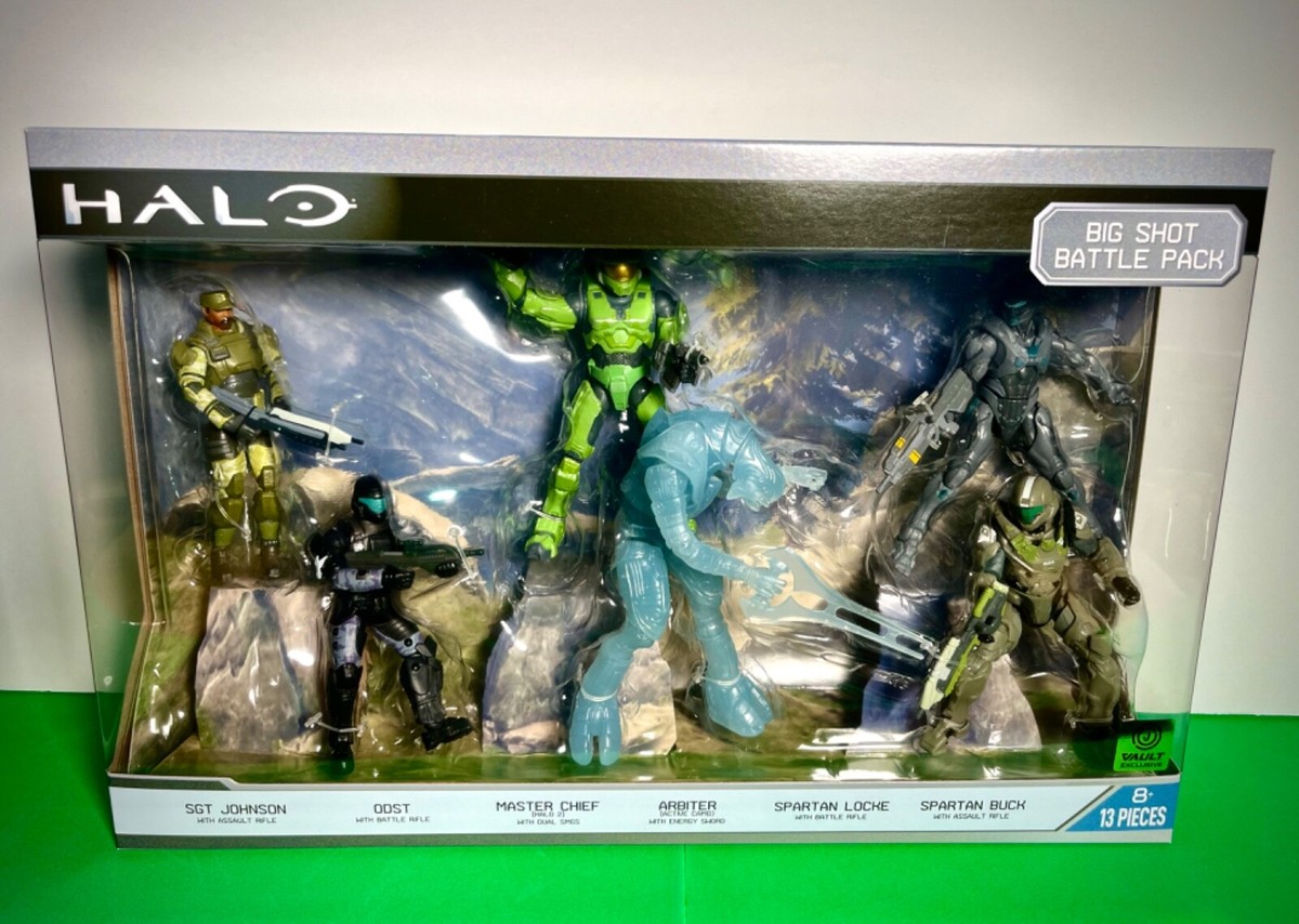 2024 Jazwares - Halo Big Shot Battle Pack w/ Master Chief, Arbiter