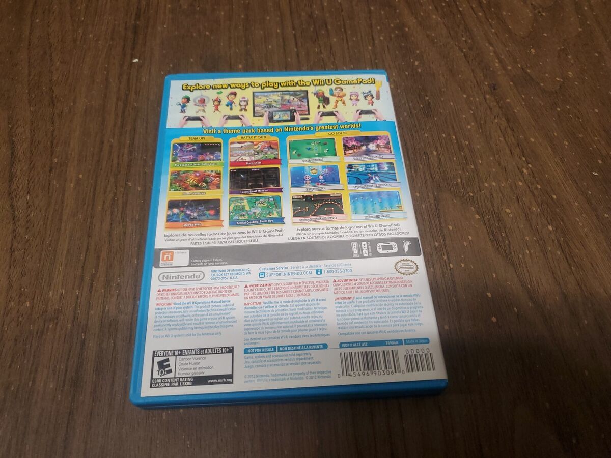 Nintendo Land (Nintendo Wii U, 2012) - Disc Only - Tested & Working