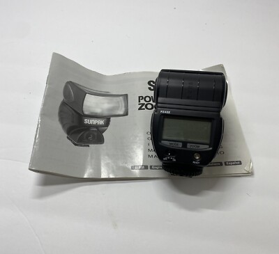 Excellent++] Sunpak PZ40X CA-eII Shoe Mount Xenon Flash for Canon