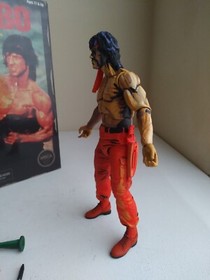 NECA ULTIMATE RAMBO NES FIGURE NINTENDO ATARI REEL TOYs  SYLVESTER STALLONE LOOK