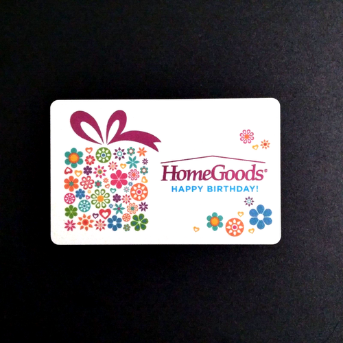 Homegoods Happy Birthday NEW COLLECTIBLE GIFT CARD 0 6001 eBay
