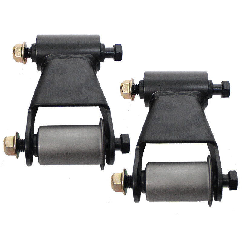 Pair Leaf Spring Shackle Repair Rear Kit 722034 for 20022008 Dodge