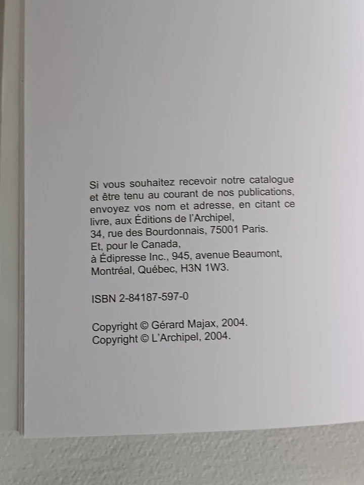 **GERARD MAJAX LIVRE MAGIE A LA MAISON 2004 - Photo 3/4