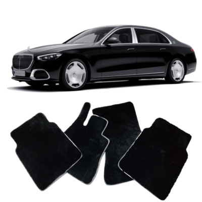 2025 Sheepskin Floor Mats fits W223 Mercedes AMG S63  Maybach S500 S580 S680