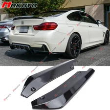 Racing Sport Black Rear Bumper Lip Spoiler Splitter For BMW 4 Series F32 F33 F36