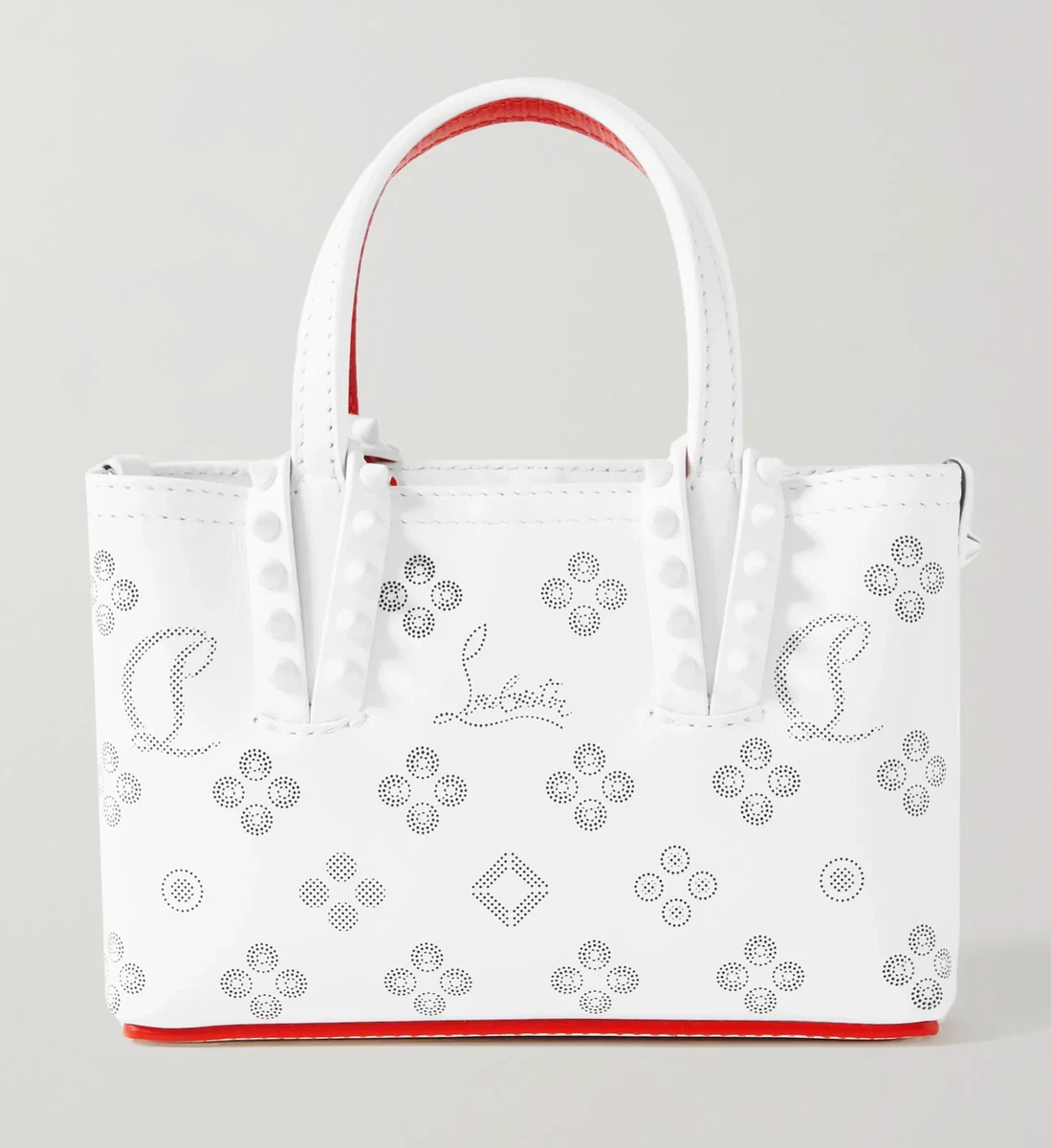Christian louboutin online white tote