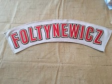MICHAEL MIKE FOLTYNEWICZ HOUSTON ASTROS 2010 Greeneville MiLB JERSEY NAMEPLATE