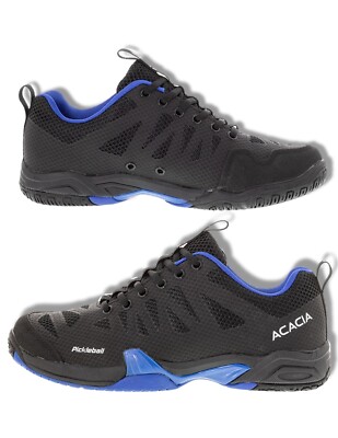 ACACIA Unisex ProShot Pickleball Shoes Black and Noir M9 W8