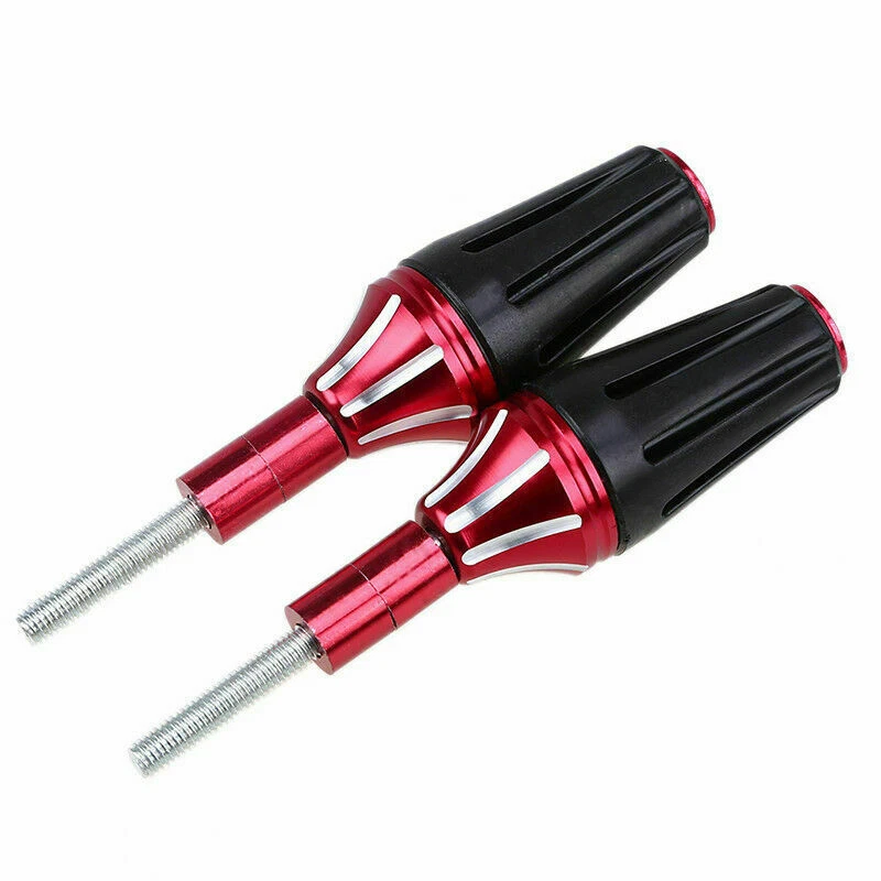2x Protetor de Quadro de Motocicleta Anti Colisão Liga de Alumínio Ajuste Universal - Imagem 2 de 4