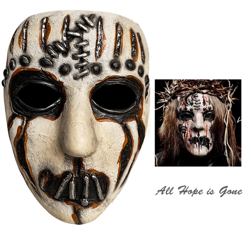 Slipknot Joey Jordison Latex Mask Halloween Masquerade Costume Half Face Masks - Picture 1 of 10