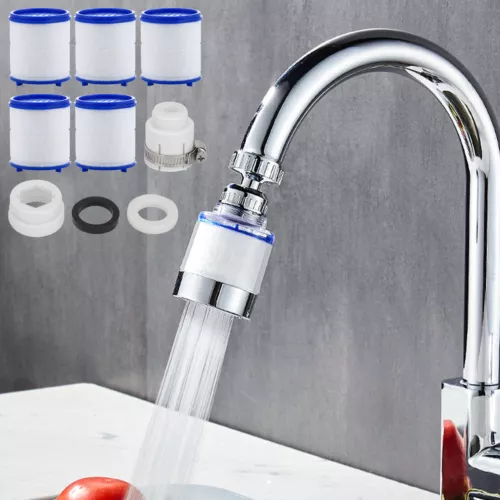 Rubinetto Filtro Acqua Rubinetto Filtrazione Cucina Bagno Montaggio Lavello Sistema Purificatore - Foto 2 di 10