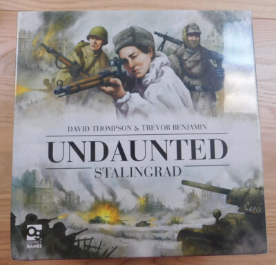 Osprey Games: Undaunted Stalingrad Deck Building Game damaged box