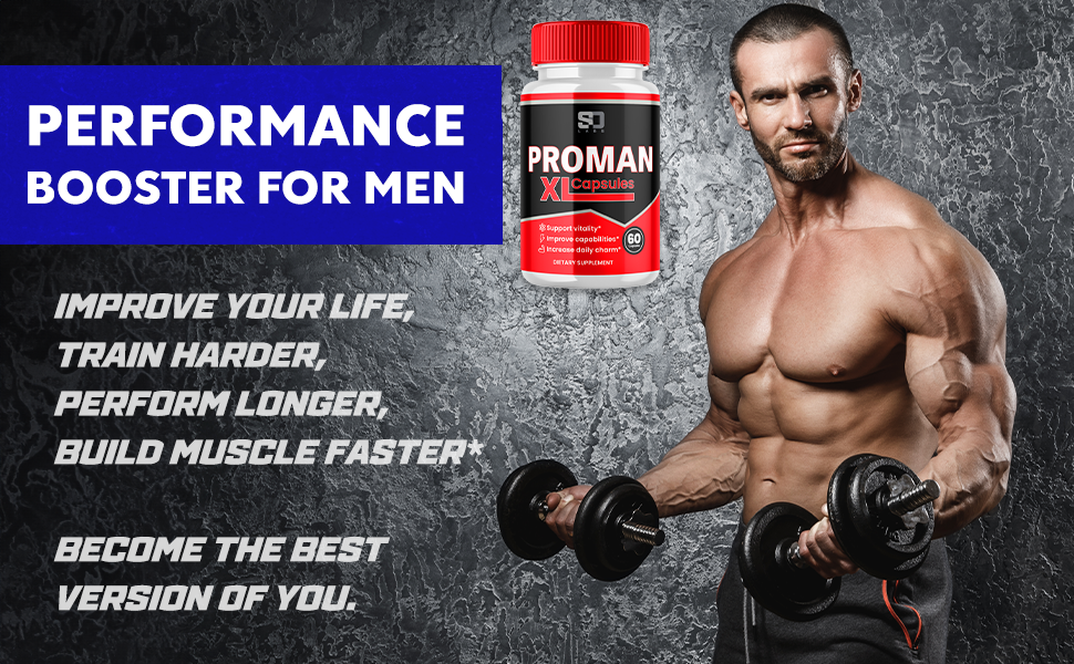 2 Pack) ProMan XL Male Pills, Maximize Energy, Vitality & Stamina