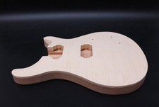 New Guitar Body mahogany Flame Maple Cap Electric Guitar Bodies Set in heel