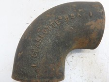 UPC 611942001491 product image for Charlotte Cast Iron NO-HUB Fitting NH-4-6 in Quarter Bend 90Deg Elbow | upcitemdb.com