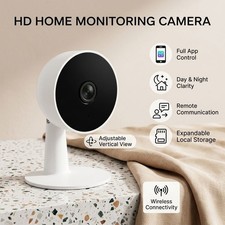 Wireless Indoor Security Camera WiFi Motion Detection Two Way Audio Monitor