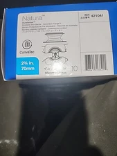 10 ConvaTec 421041 Natura Skin Barriers 2¾" Flange 1¼"-1¾" Mold-To-Fit Ex 26-29