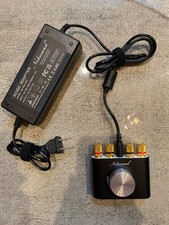 Nobsound GFJ058 2x50W Bluetooth 5.0 Class D Mini Stereo Audio Amplifier - Black