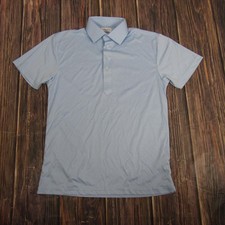 Collars  Co Polo Shirt Mens Small Light Blue Dress Collar Performance Top