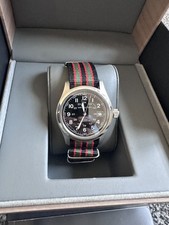 Hamilton Khaki Field Auto 38mm Black Dial Brown Leather H70455533 Men’s Watch