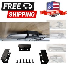 3 Pcs Plastic Under Desk Laptop Holder Mount with Screw,Under Desk Laptop Mou...