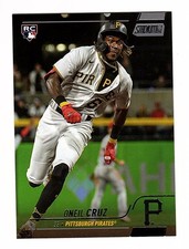 Oneil Cruz RC 2022 Topps Stadium Club Pittsburgh Pirates Card #237