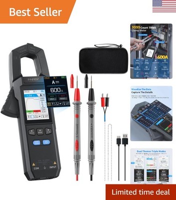 Professional DMC-100 Multimeter - Rechargeable Clamp Meter with Curve Recording