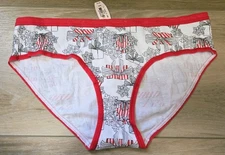 NWT Vintage Victoria's Secret Signature Waistband Cotton Hiphugger Panties M
