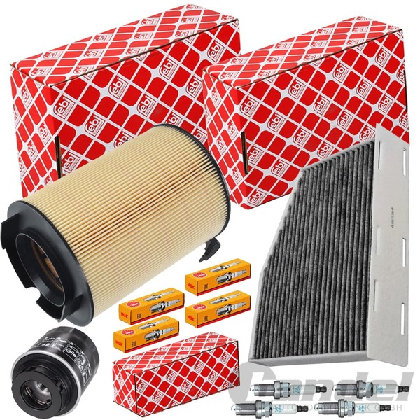 Febi Inspektionspaket Passend FüR Audi A3 8P VW Caddy Golf 5 6 Passat B6 Tiguan-image