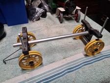 Vintage Mamod Steam Tractor Lumber Wagon Trailer