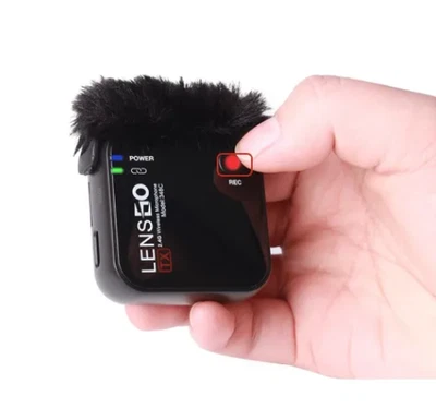 LENSGO LWM-348C 2.4Ghz Wireless Lavalier Microphone System - Photo 1/2