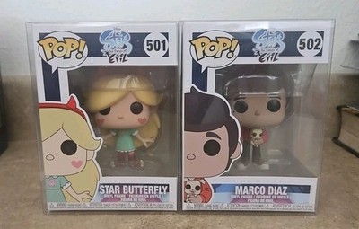 Funko Pop Disney Star Vs The Forces of Evil Star Butterfly Marco Diaz #501 #502