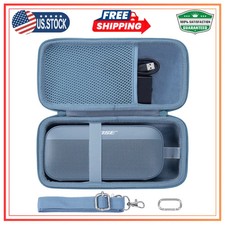 co2CREA Hard Travel Case for Bose SoundLink Flex 2nd Gen Speaker,Stone Blue