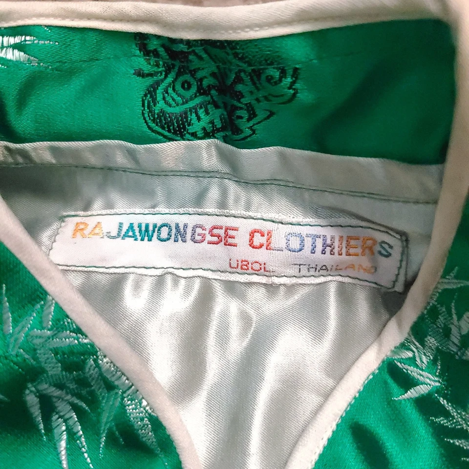 Vintage Rajawongse Clothiers UBOL Thailand 100% Silk Womans Tang - Image 3 of 4