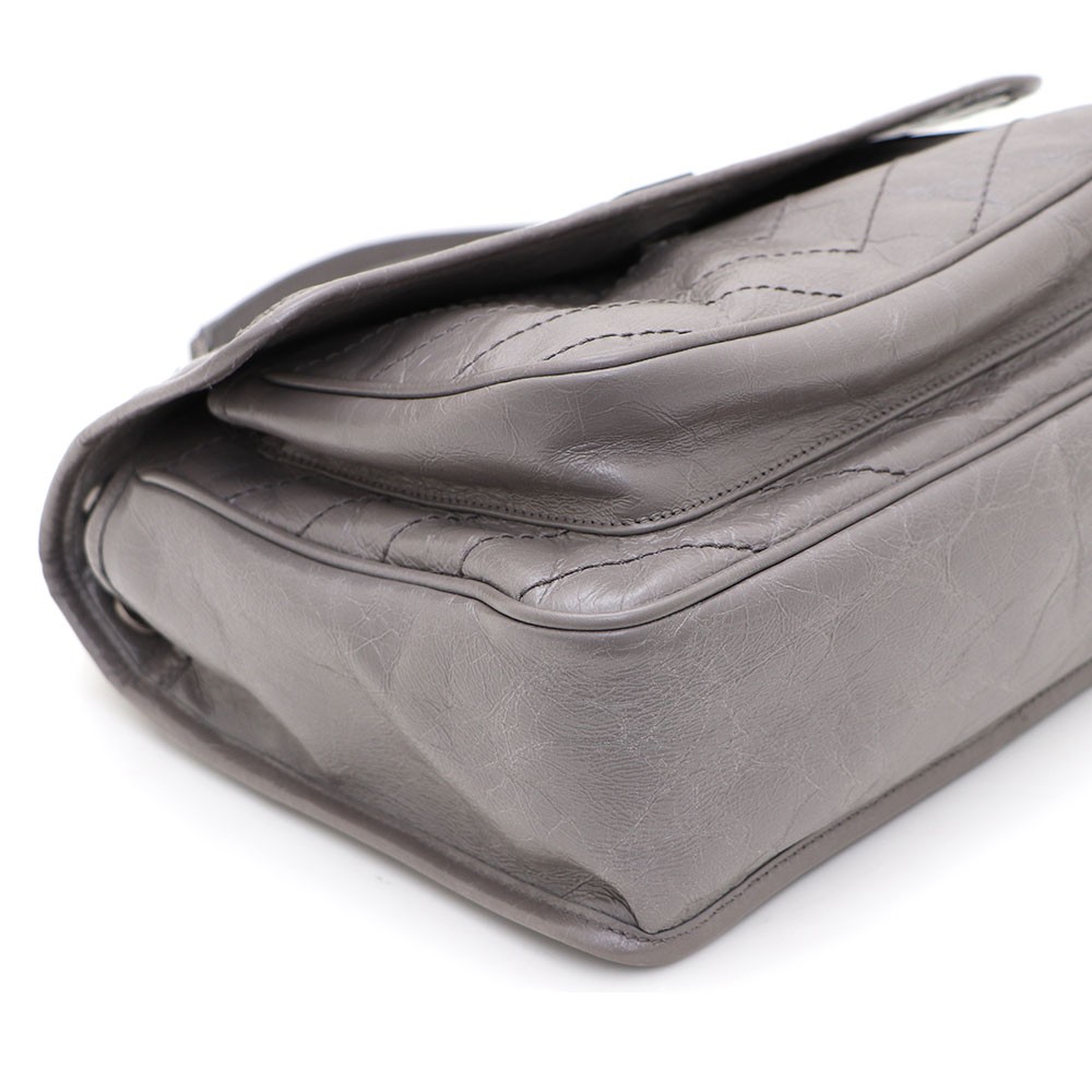 Borsa a tracolla Saint Laurent Niki Medium con catena in argento e crossbody 498894