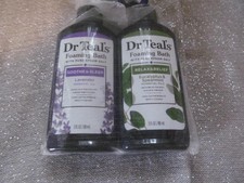 New Dr Teals Foaming Bath Set Sleep Lavender Relax Spearmint Eucalyptus
