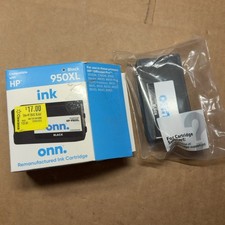 ONN black Ink Cartridge 4 HP 950XL Officejet Pro 8600 8610 8620 re-manufactured