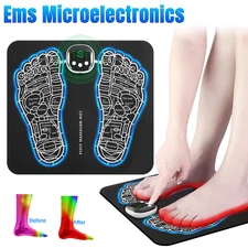 Electric EMS Foot Massager Feet Muscle Stimulator Blood Circulation Relieve Pain