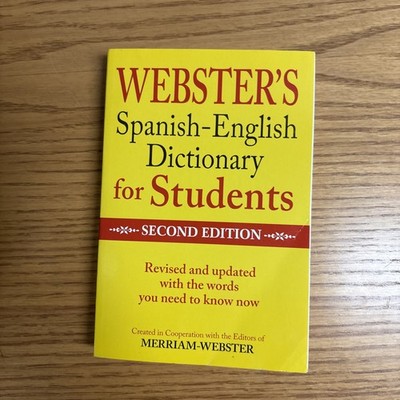 Webster's Spanish-English Dictionary for Students, Second Edition by...
