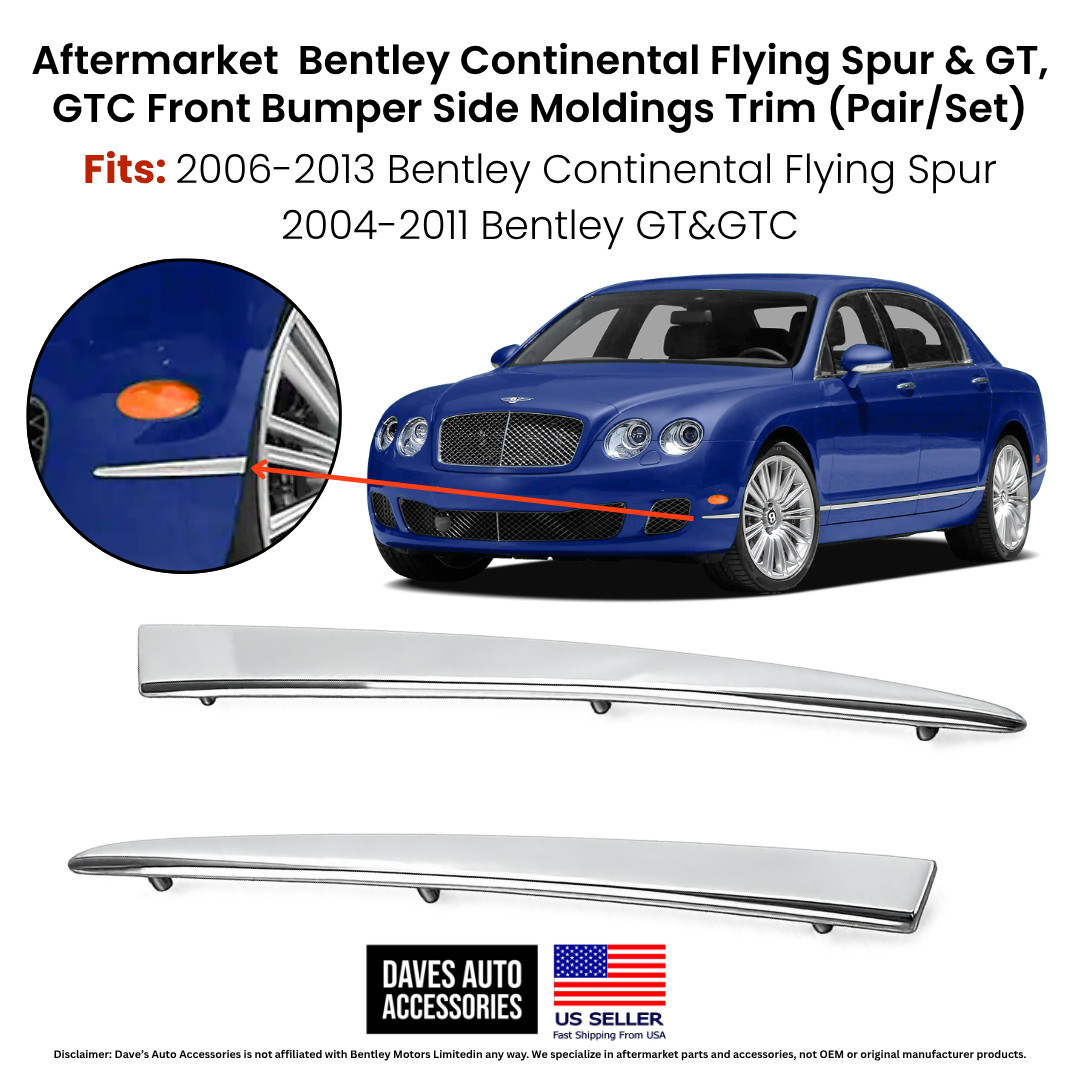 Bentley Continental GT 2004-2011 Front Front bumpers Set