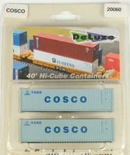 Deluxe Innovations 20060 N Cosco 40' Hi-Cube Containers (Pack of 2)