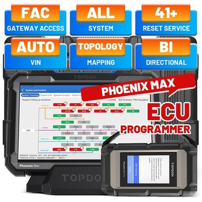 2026 TOPDON PHOENIX MAX OBD2 Vehicle Diagnostic ECU KEY Programming ULTRA ELITE