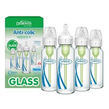 Dr. Brown s Options Baby Bottle, 8oz - 4 Pack